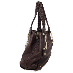 Gucci Pelham Horsebit bag GG Brown shoulder Canvas